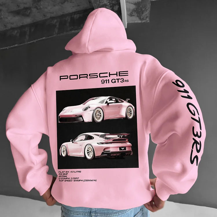 Boxed White/Pink 911 GT3RS Hoodie